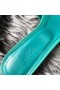 Hermes Oasis Sandals In Vert Veronese Epsom Leather Replica