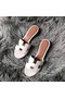 Hermes Oasis Sandals In White Epsom Leather Replica