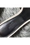 Hermes Oasis Sandals In White Suede with Rhinestone Replica