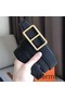 Hermes Officier Belt Buckle & Black 38MM Strap Replica