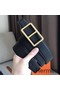 Hermes Officier Belt Buckle & Black 38MM Strap Replica