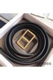 Hermes Officier Belt Buckle & Black 38MM Strap Replica