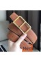 Hermes Officier Belt Buckle & Brown 38MM Strap Replica