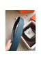 Hermes Officier Reversible 38mm Belt In Blue Clemence Leather Replica
