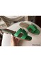 Hermes Oran Sandals In Bamboo Epsom Leather Replica