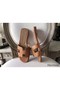 Hermes Oran Sandals In Brown Epsom Leather Replica