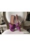 Hermes Oran Sandals In Cyclamen Epsom Leather Replica