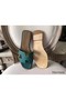 Hermes Oran Sandals In Malachite Epsom Leather Replica