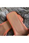 Hermes Oran Sandals In Orange Swift Leather Replica