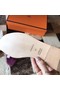 Hermes Oran Sandals In Purple Shiny Niloticus Crocodile Replica
