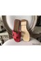 Hermes Oran Sandals In Red Epsom Leather Replica