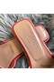 Hermes Oran Sandals In Red Patent Leather Replica