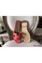 Hermes Oran Sandals In Rose Azalee Epsom Leather Replica