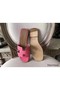 Hermes Oran Sandals In Rose Confetti Epsom Leather Replica