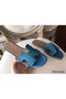 Hermes Oran Sandals In Turquoise Epsom Leather Replica