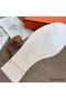Hermes Oran Slide Sandals In Gold Epsom Calfskin Replica