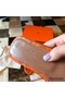 Hermes Oran Slide Sandals In Orange Shiny Niloticus Crocodile Skin Replica