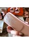 Hermes Oran Slide Sandals In Pink Swift Calfskin Replica