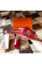 Hermes Oran Slide Sandals In Red Shiny Niloticus Crocodile Skin Replica