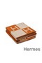 Hermes Orange Avalon Throw Blanket Replica