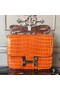 Hermes Orange Constance MM 24cm Crocodile Bag Replica