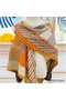 Hermes Orange Dressage Tressage Shawl 140 Replica