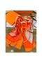 Hermes Orange Projets Carres Shawl 140 Replica