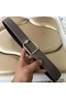 Hermes Oscar Buckle 40 MM Belt Etoupe Reversible Leather Replica