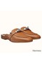 Hermes Oz Mules In Brown Calfskin Replica