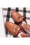 Hermes Oz Mules In Caramel Calfskin Replica