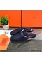 Hermes Oz Mules In Dark Blue Calfskin Replica