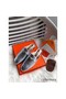 Hermes Oz Mules In Silver Metallic Calfskin Replica
