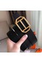 Hermes Pad Reversible Belt In Black/White Epsom Leather Replica