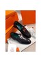 Hermes Paris Loafers In Noir Goatskin Replica