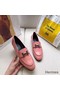 Hermes Paris Loafers In Pink Goatskin Replica