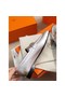Hermes Paris Loafers In Silver Metallic Goatskin Replica