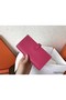 Hermes Peach Epsom Bearn Gusset Wallet Replica
