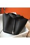 Hermes Picotin Lock 18 Bag In Black Clemence Leather Replica