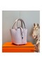 Hermes Picotin Lock 18 Bag In Mauve Pale Clemence Leather Replica