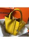 Hermes Picotin Lock 18 Bag In Yellow Clemence Leather Replica