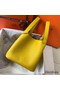 Hermes Picotin Lock 18 Bag In Yellow Clemence Leather Replica