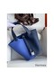 Hermes Picotin Lock 18 Bicolor Handmade Bag in Blue and Blue Saphir Clemence Leather Replica