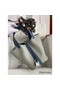 Hermes Picotin Lock 18 Bicolor Handmade Bag in Gris Mouette and Blue Agate Swift Leather Replica