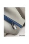 Hermes Picotin Lock 18 Bicolor Handmade Bag in Gris Mouette and Blue Agate Swift Leather Replica