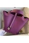 Hermes Picotin Lock 18 Handmade Bag in Anemone Clemence Leather Replica