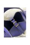 Hermes Picotin Lock 18 Handmade Bag in Blue Encre Clemence Leather Replica