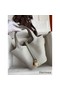 Hermes Picotin Lock 18 Handmade Bag in Pearl Grey Clemence Leather Replica