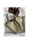 Hermes Picotin Lock 18 Handmade Bag in Sauge Clemence Leather Replica