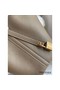 Hermes Picotin Lock 18 Handmade Bag in Taupe Clemence Leather Replica