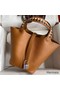 Hermes Picotin Lock 18 Tressage De Cuir Bag in Gold Epsom Calfskin Replica